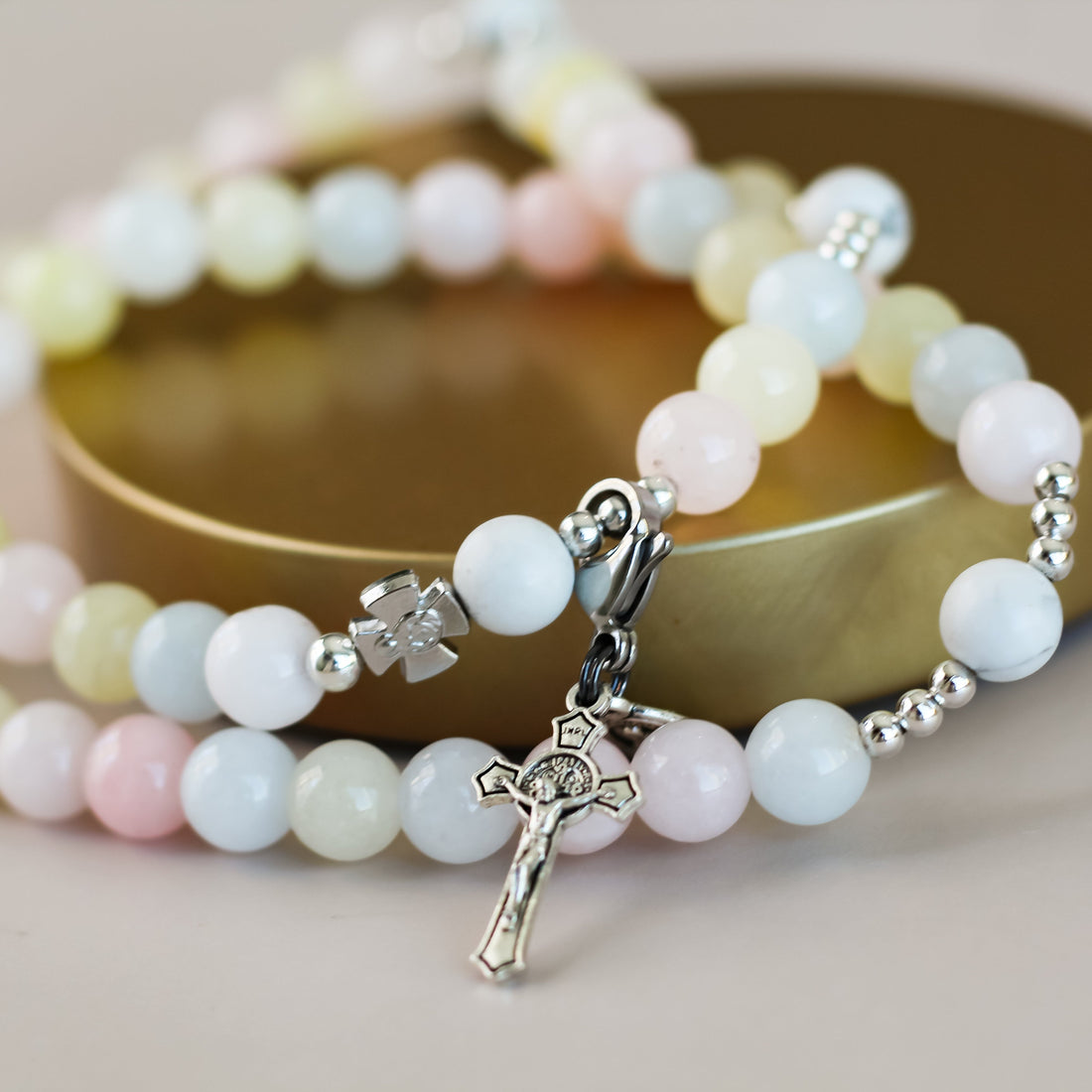 Rosary Bracelet (Mary, Mediatrix of Grace)