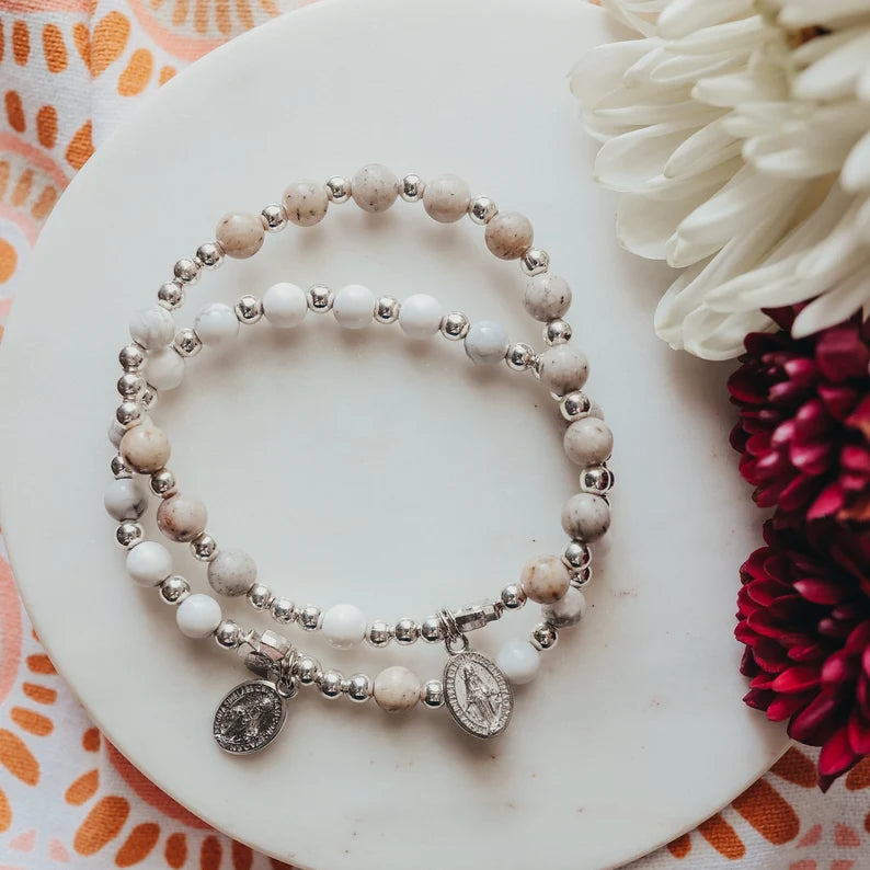 Sts. Peter and Paul BFF Decade Bracelet Set
