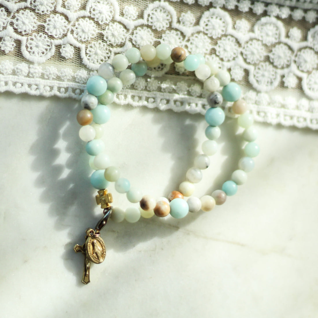 Rosary Bracelet (Gianna)