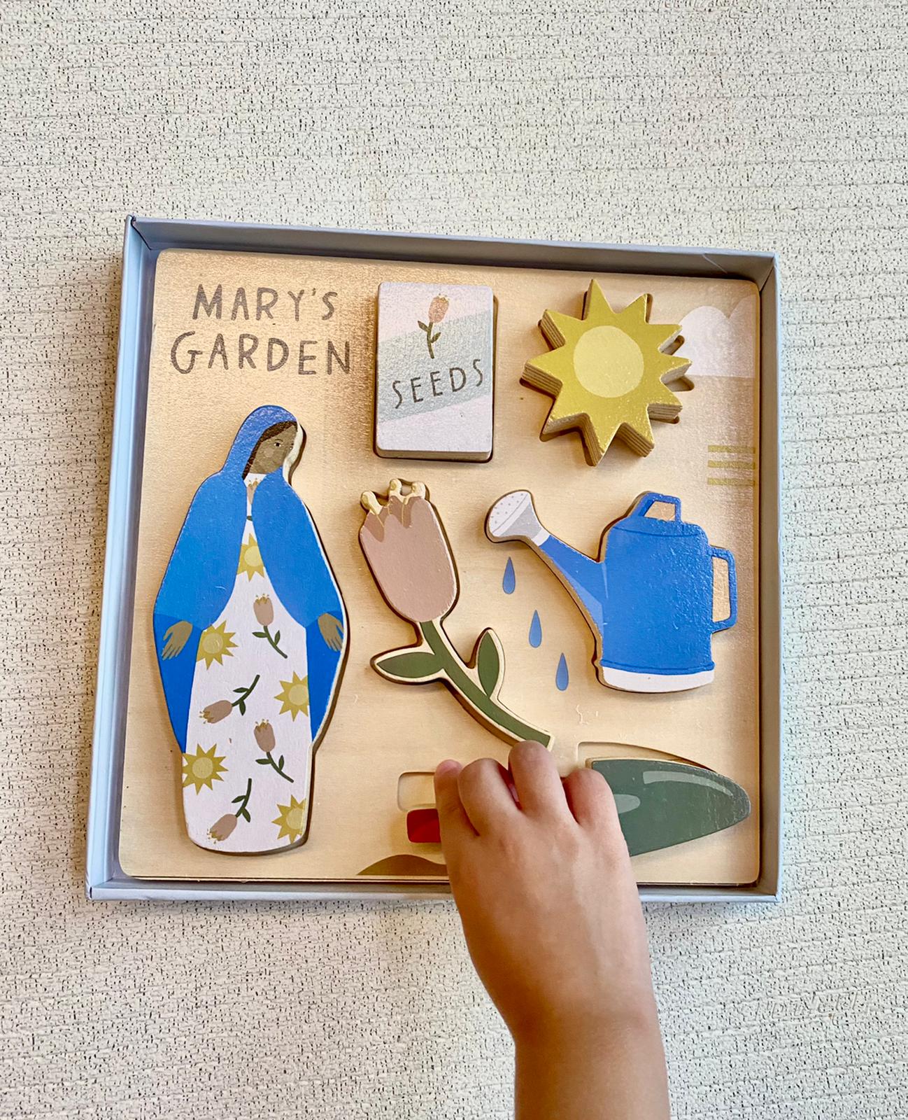 Mary's Garden Wooden Puzzle