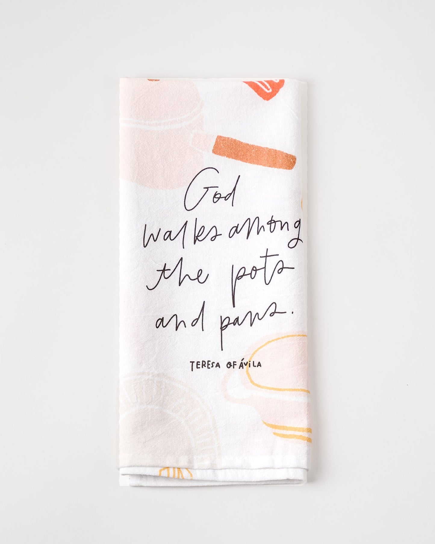 Pots and Pans Tea Towel